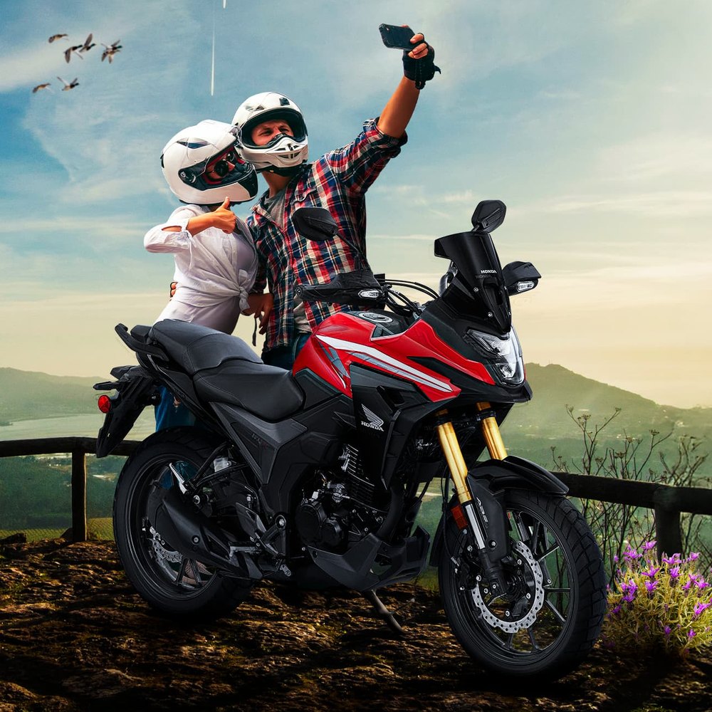Honda NX190 Adventure Motorcycle
